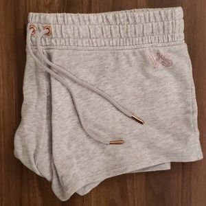 VS L gray/rose gold pj shorts comfy